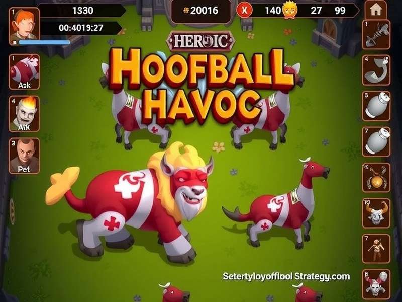 Heroic Hoofball Havoc Game Screenshot